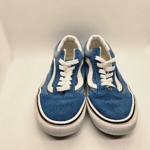 Vans Old Skool Suede Blue Men's 4 Womens 5.5